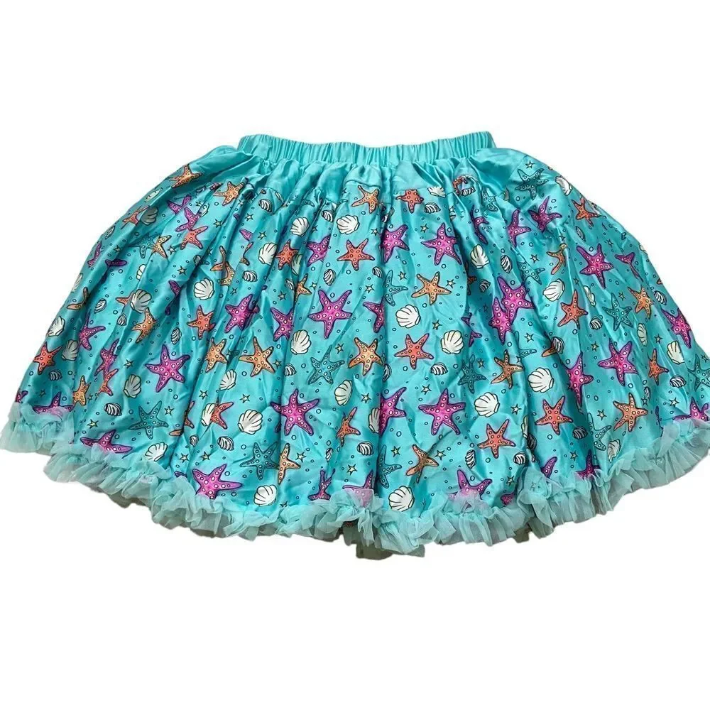 Disney Collection By Tutu Couture The Little Mermaid Reversible Multi Layer Tutu